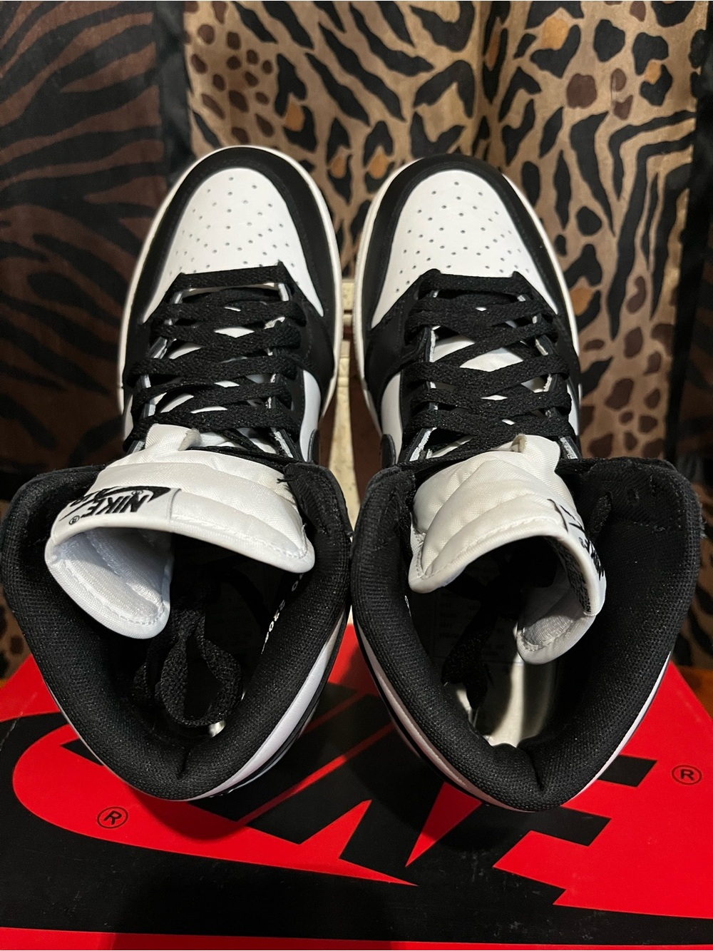 🔥Jordan 1 85 Cut High OG Black/White 10M Excellent Cond - Picture 3 of 8
